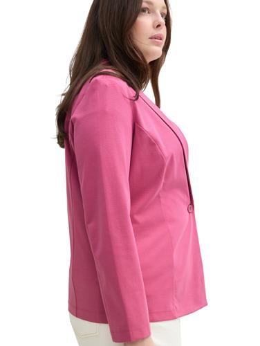 Plus Size - Regular Fit Blazer 46 Regular Fit - Pink Velvet