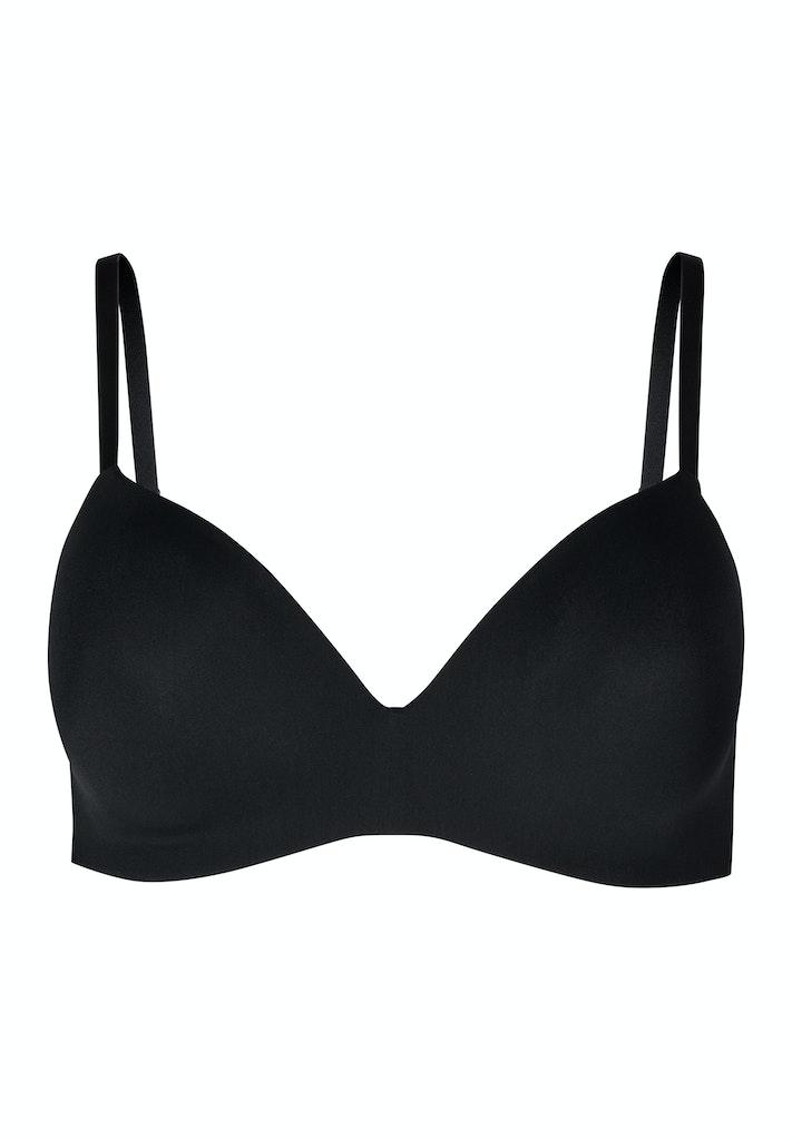 Skiny Damen Multi Schalen BH ohne Bügel Micro Essentials Schwarz 75 C