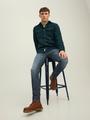JJIGLENN JJCOLE JOS 379 SN 28/32 Slim Fit - Blue Denim