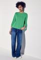 Silk-Look Shirt Grün 42