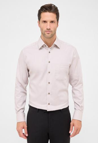 Hemd Natté Langarm 46/Langarm - 65cm MODERN FIT - Sand