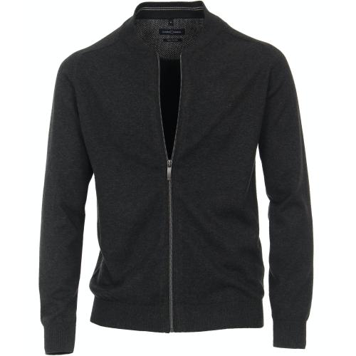 Strickjacke uni 004440 XXL - Anthrazit