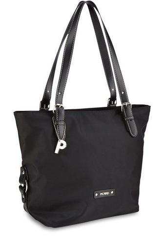 Picard Shopper »Sonja«, mit Logo-Anhänger und farblich abgesetzten Details