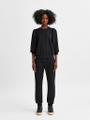 SLFTENNY 3/4 SWEAT TOP NOOS Schwarz XL