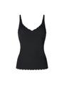 Skiny Damen Spaghettishirt herausnehmbare Pads Micro Essentials 42 - Black