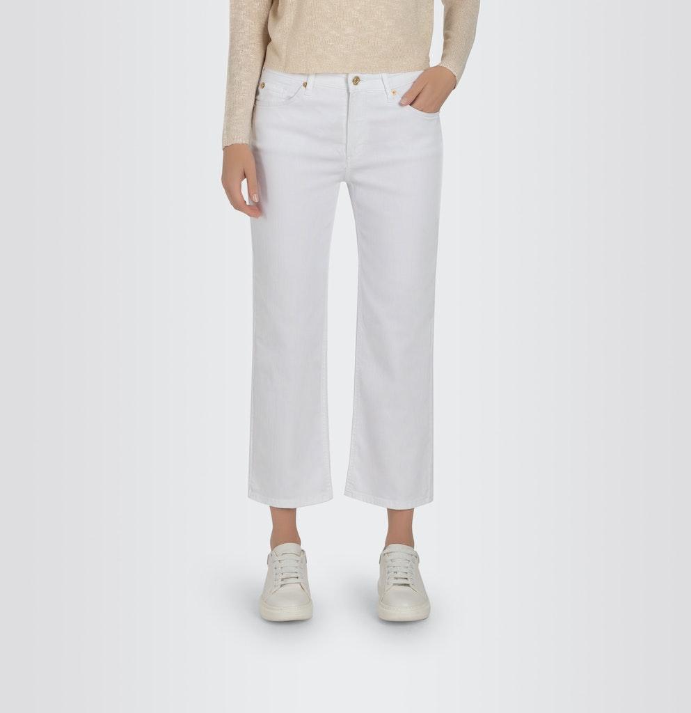 MAC JEANS - CULOTTE, Light weight denim Weiß 44/OL