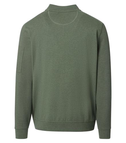Sweatjacke M Basic Circular Knit - Grün