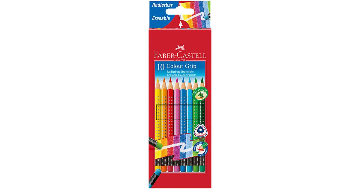 Buntstifte COLOUR GRIP Buntstifte radierbar, 10 Farben