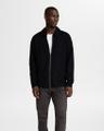 SLHEMANUEL SOFT FULL ZIP SWEAT NOOS Schwarz S