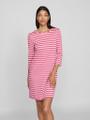 VININNY 3/4 O-NECK DRESS - NOOS Rosa S