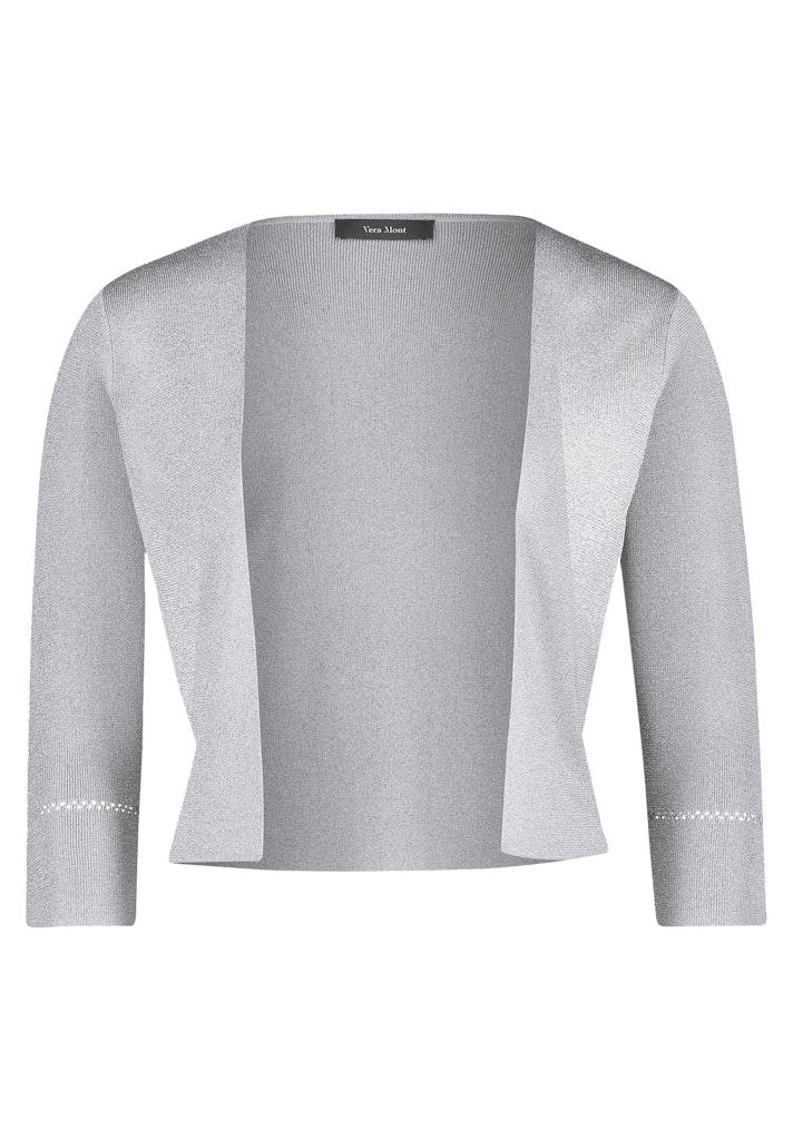 Strickbolero Grau XL