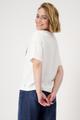 T-Shirt mit Auto-Print 38 - Cream