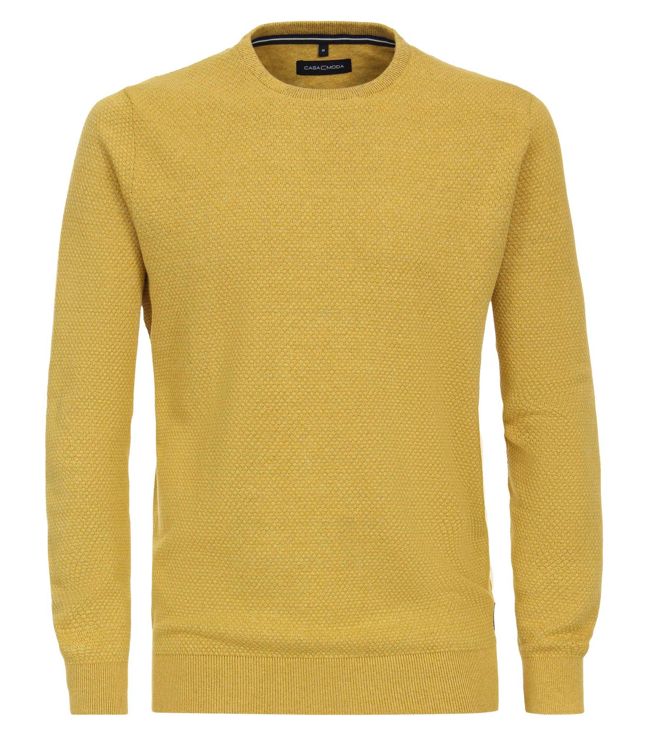 Pullover XXL Basic Knitwear - Gelb