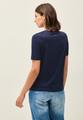 Shirt mit Schmucksteinen L - Urban Navy Blue