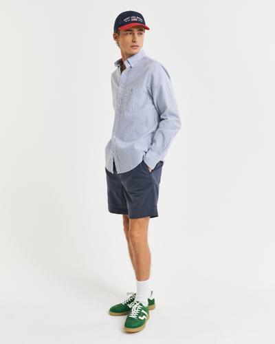 Sunfaded Regular Fit Shorts mit Kordelzug M - Evening Blue