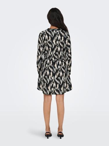 ONLCORY LIFE L/S V-NECK TUNIC WVN NOOS Schwarz S