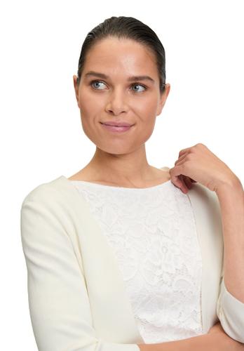 Strickbolero Weiß L