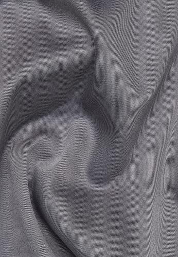 Cover Shirt Twill Langarm 40/Langarm - 65cm MODERN FIT - Grau