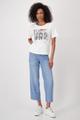 T-Shirt mit Lodge-Print 38 - Cream