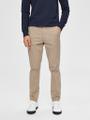 SLHSLIM-MILES FLEX CHINO PANTS W NOOS Grau 32/34
