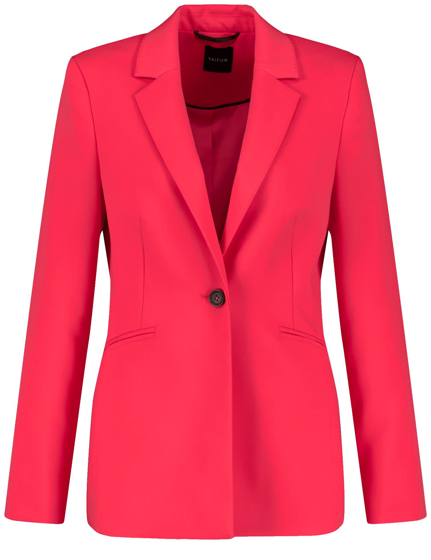 Taillierter Blazer mit Stitchings 36 Tailliert - Cherry Red