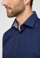 Original Shirt Popeline Langarm Blau 43/Langarm - 65cm