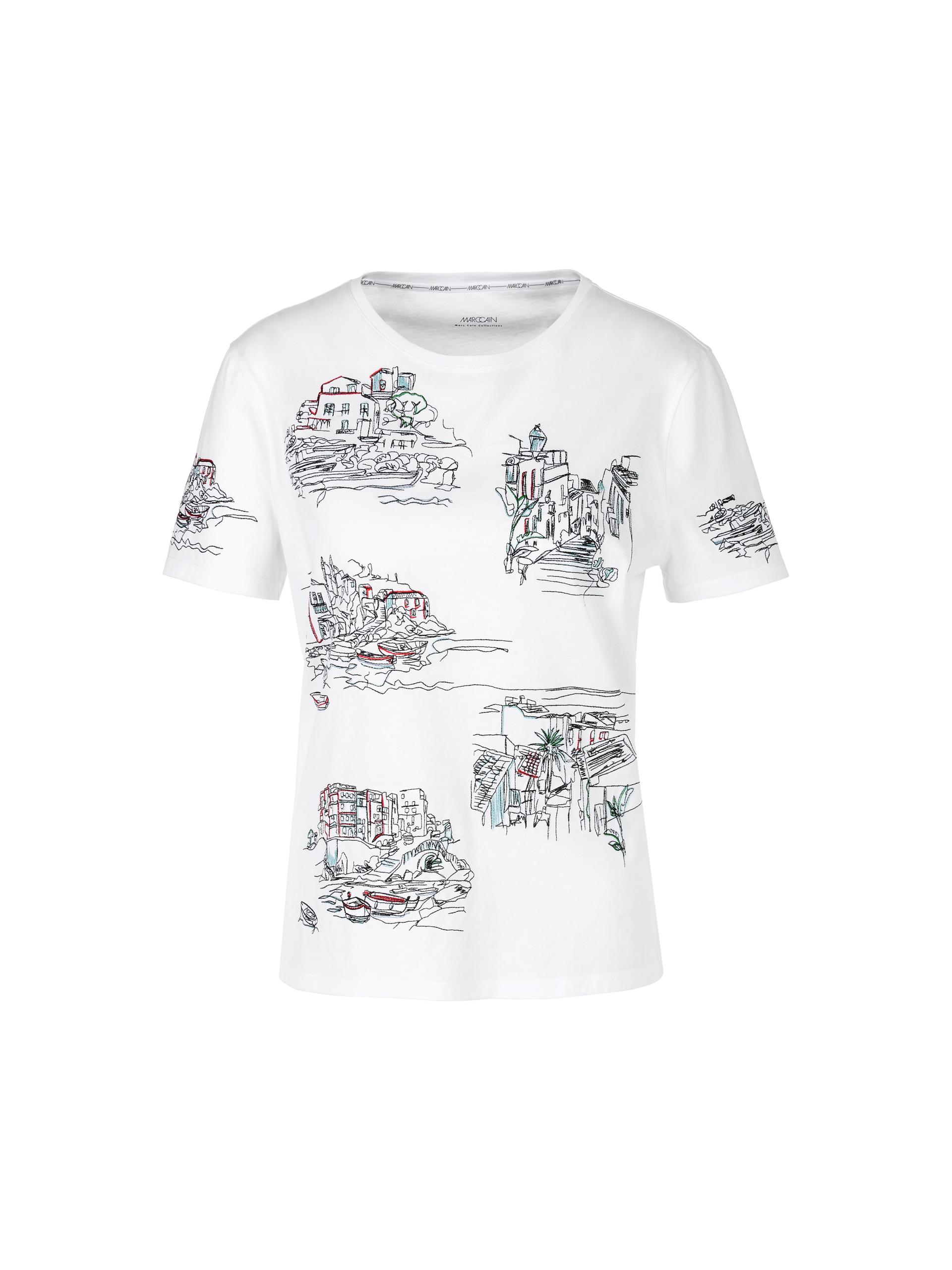 T-Shirt in Bio-Cotton "Rethink Together" 38 - White