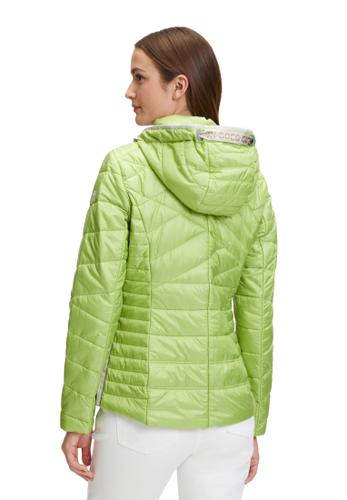 Steppjacke 44 Leicht tailliert - Dark Citron