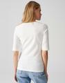 OPUS Kurzarmshirt »Daily F« im Basic-Look - Weiß / 36
