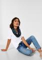 Basic T-Shirt mit Rundhals in Unifarbe M - White