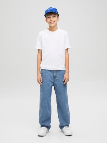 JJIALEX JJCARPENTER SQ 735 JNR 146 Baggy Fit - Blue Denim