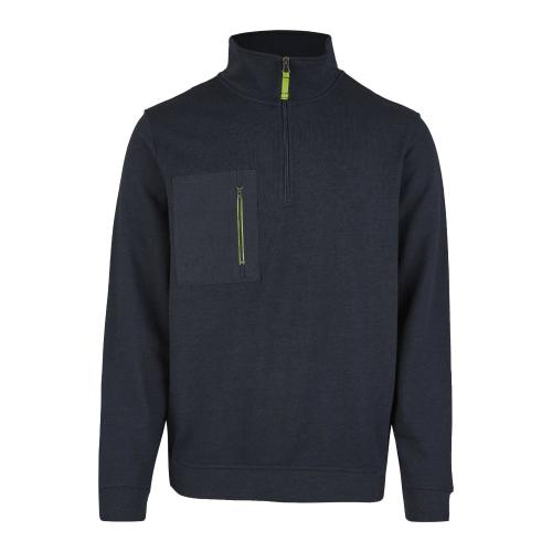 SMART Zip-Sweat - Blau - Gr: S