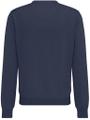 V-Neck Blau XL