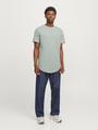 JJENOA TEE SS CREW NECK NOOS XXL Lang geschnitten - Iceberg Green