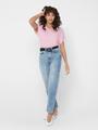 ONLMOSTER S/S O-NECK TOP NOOS JRS Violett S
