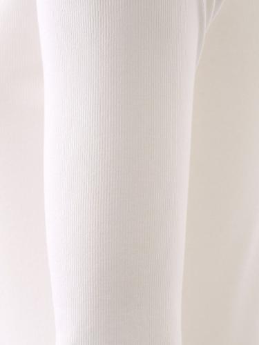 Rundhals-Shirt mit halben Ärmeln 34 - White