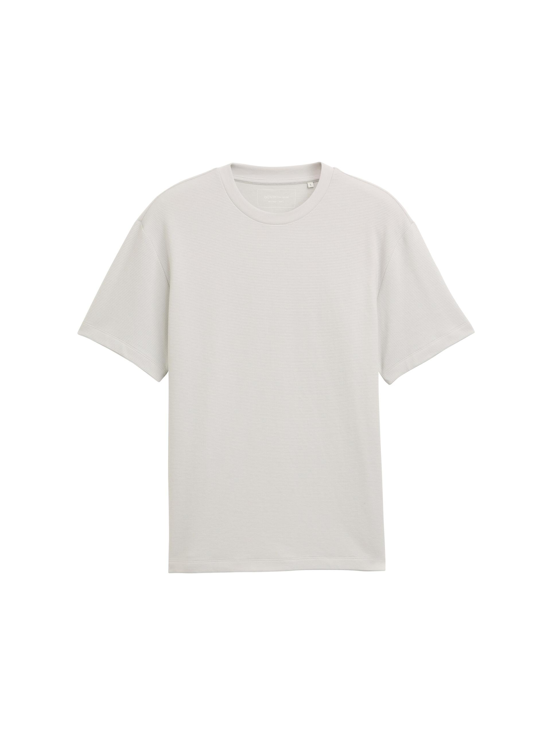 Relaxed Fit T-Shirt aus Baumwolle XXL Relaxed Fit - Chalk Grey