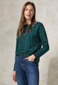 Shirt mit Knöpfen L - Petrol Green