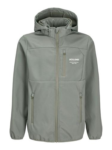 JJETHEO SOFTSHELL JACKET NOOS JNR 128 - Agave Green