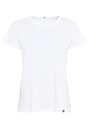 Kurzarm T-Shirt aus Organic Cotton XS Regular Fit - Offwhite