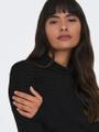 ONLCLARA L/S ROLLNECK JRS Schwarz L
