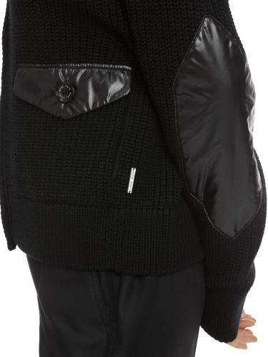 Cardigan Knitted in Germany 38 - Black