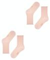 FALKE Happy 2-Pack Damen Rosa 39-42