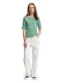 T-Shirt mit Streifenmuster XL Regular Fit - Tonal Green Stripe