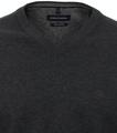 Pullover mit V-Ausschnitt uni 004430 XL - Anthrazit