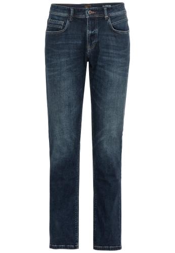 Regular Fit 5-Pocket Jeans aus Baumwolle 38/30 Regular Fit - Dark Greencast