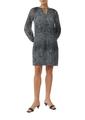 Kleid 36 - Schwarz|grau