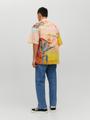 JORLANDSCAPE SHIRT SS LN XL Weit geschnitten - Peachskin