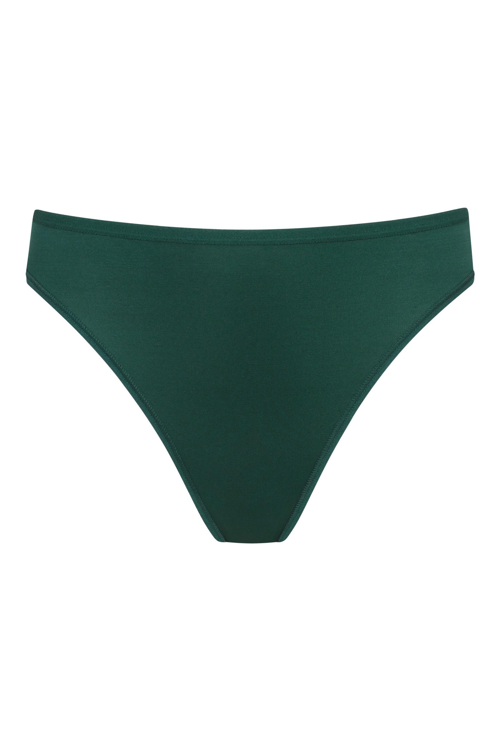 retro jazz pants XXS/XS - Green Leaves