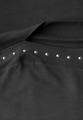 T-Shirt mit Nieten 36 - Granite Grey